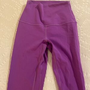 Purple lululemon leggings size 2